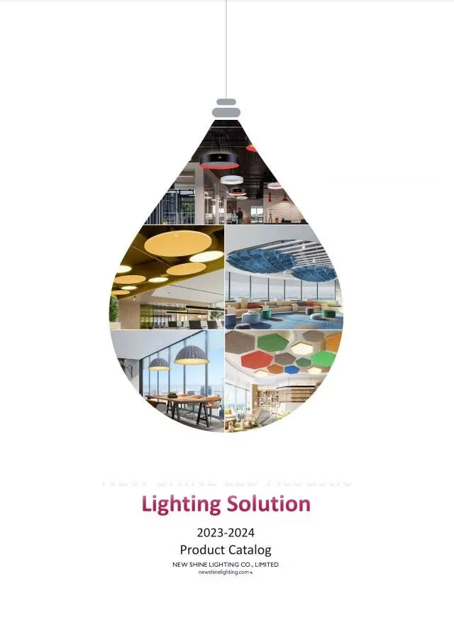 NewShine LED Acoustic Lighting Catalogue 2023