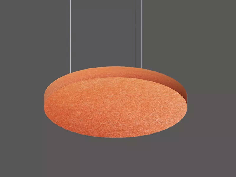 Acoustic Moon Lighting Round Sound Absorbing Fixture LL0301SAC-50